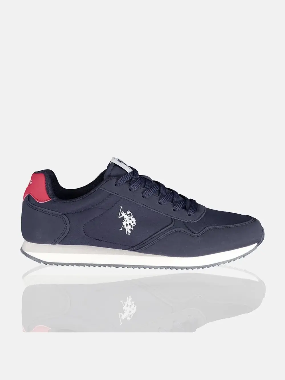U.S. Polo Assn. U.S Polo Assn. αθλητικά BLK112 μπλέ — Δέρμα / Ύφασμα