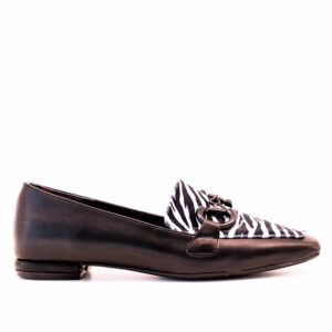 London-black-mule-zebra-detail