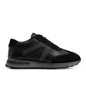 alexandris-shoes-1170-black-grey-leather-δερματινα-παπουτσια-μαυρο-με-γκρι-λεπτομερεια