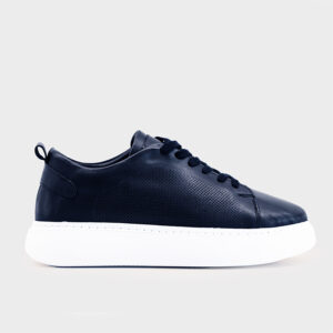 alexandris-shoes-blue-white-leather-sneakers-shoes-white-sole-παπουτσια-δερματινα-ανατομικα-σνικερσ-μπλε-κωδικος-1918