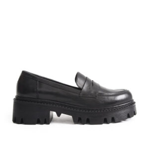 mont-martre-paris-loafer-black-sued-3004-code-μαυρο-ραμμενο-λοφερ-3004-με-χοντρη-σολα