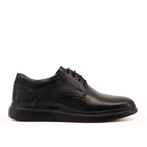 alexandris-shoes-laceups-black-leather-code-1009-δερματινα-παπουτσια-δετα-1009-μαυρο