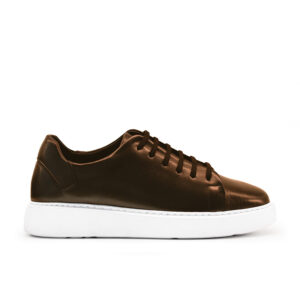 alexandris-shoes-leather-sneaker-anatomic-memory-foam-nappa-leather-white-sole-ασπρη-σολα-καφε-brown-δερμα-καθημερινο-δετο-σνικερ-κωδικος-407