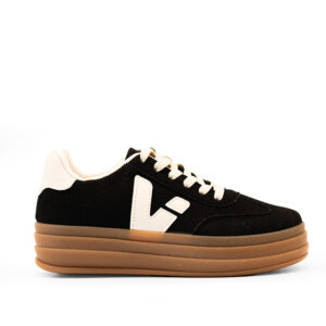 black-sneaker-woman-brown-sole-99007-ginaikeia-sneaker-vintage-maura-me-kafe-sola-mpez