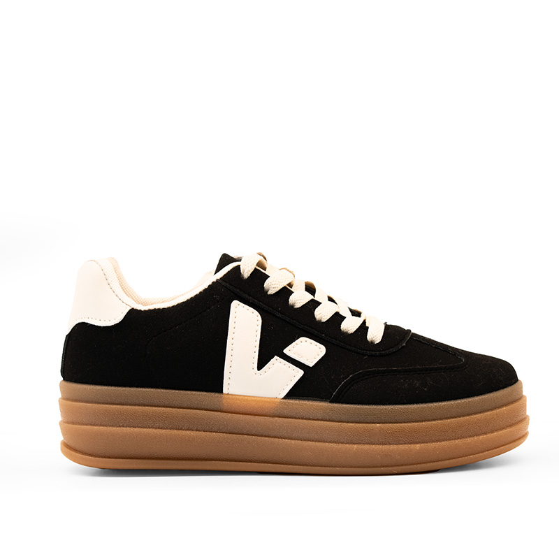 black-sneaker-woman-brown-sole-99007-ginaikeia-sneaker-vintage-maura-me-kafe-sola-mpez black-sneaker-woman-brown-sole-99007-ginaikeia-sneaker-vintage-maura-me-kafe-sola-mpez