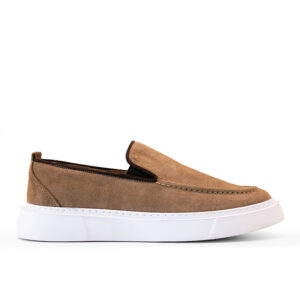 alexandris-shoes-1012-beige-suede-brown-napa-leather-anatomic-eva-shole-μπεζ-με-καφε-ανατομικα-λοφερς-παπουτσια
