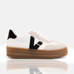 white-sneaker-woman-brown-sole-99007-ginaikeia-sneaker-vintage-aspra-me-kafe-sola-mpez