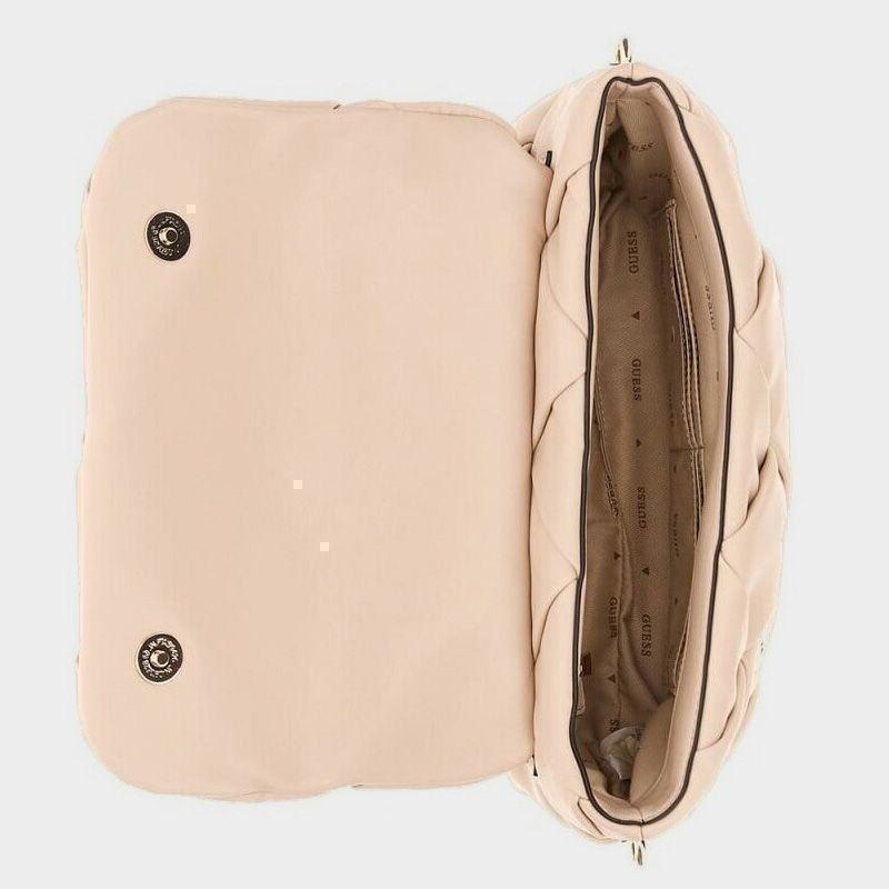 Τσάντα-Χιαστί-Guess-Zaina-WG898619-STONE-Μπεζ-2